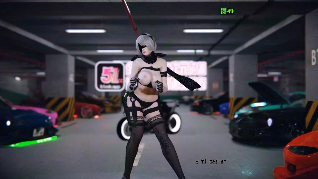 MMD女剑士2B小姐姐KDATheBadest